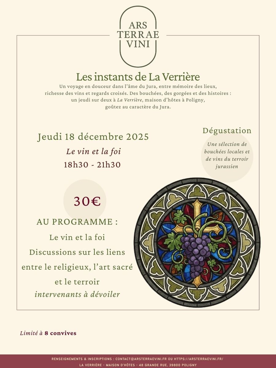 Affiche — Le Vin et la Foi