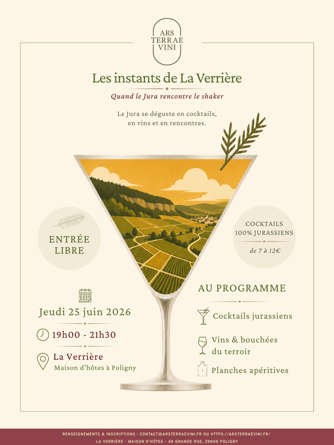 Affiche — Quand le Jura rencontre le shaker